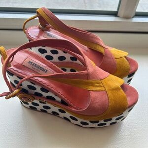 Missoni Platform Sandals